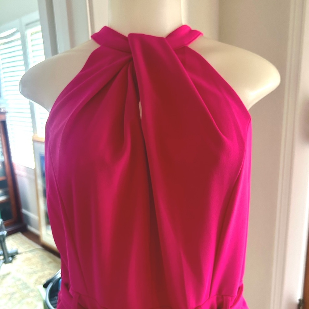 Super sexy, hot pink jumpsuit #BarbiePink
